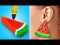 3D PEN VS GLUE GUN || Awesome 3D Pen Crafts And Tips For Any Occasion by 123 GO! GOLD