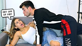 I CAN'T STOP KISSING YOU PRANK ON GIRLFRIEND!!