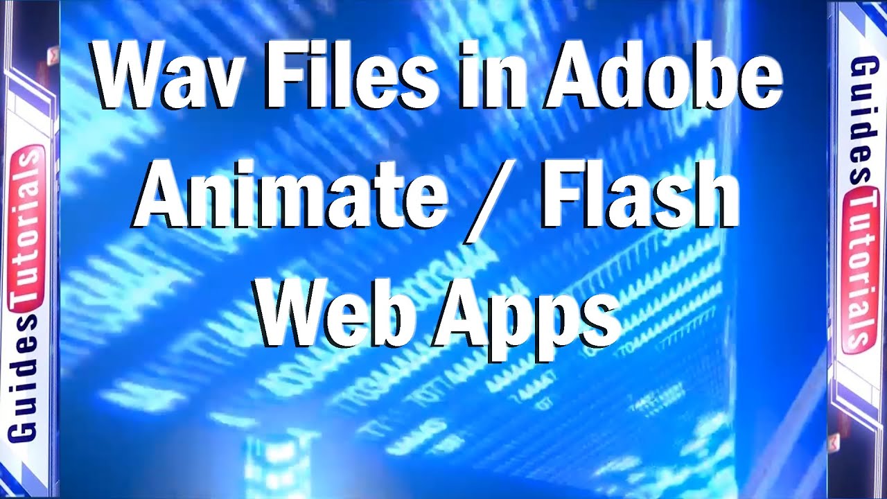 Adding Wav Audio to HTML5 Canvas JS in Adobe Animate Flash - YouTube