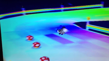 Blue Shell Miracle on Rainbow Road