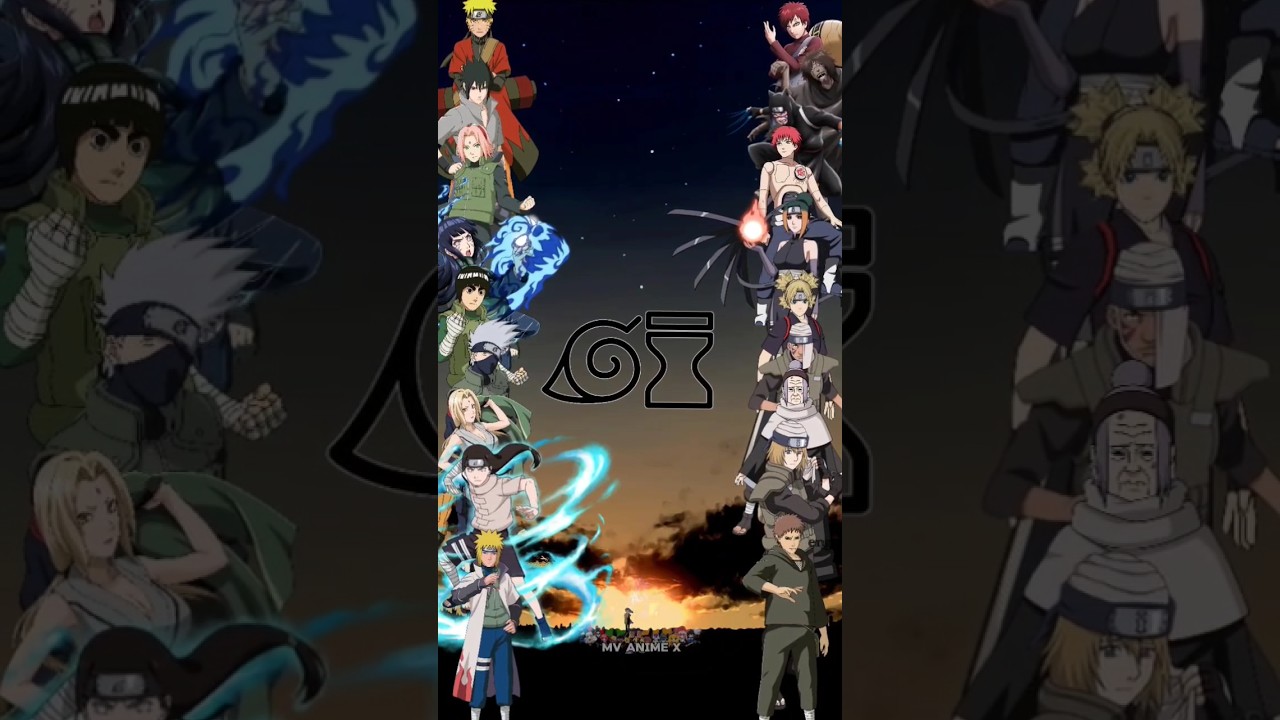 Hidden leaf village 🌿 vs Hidden sand village ⌛ || 