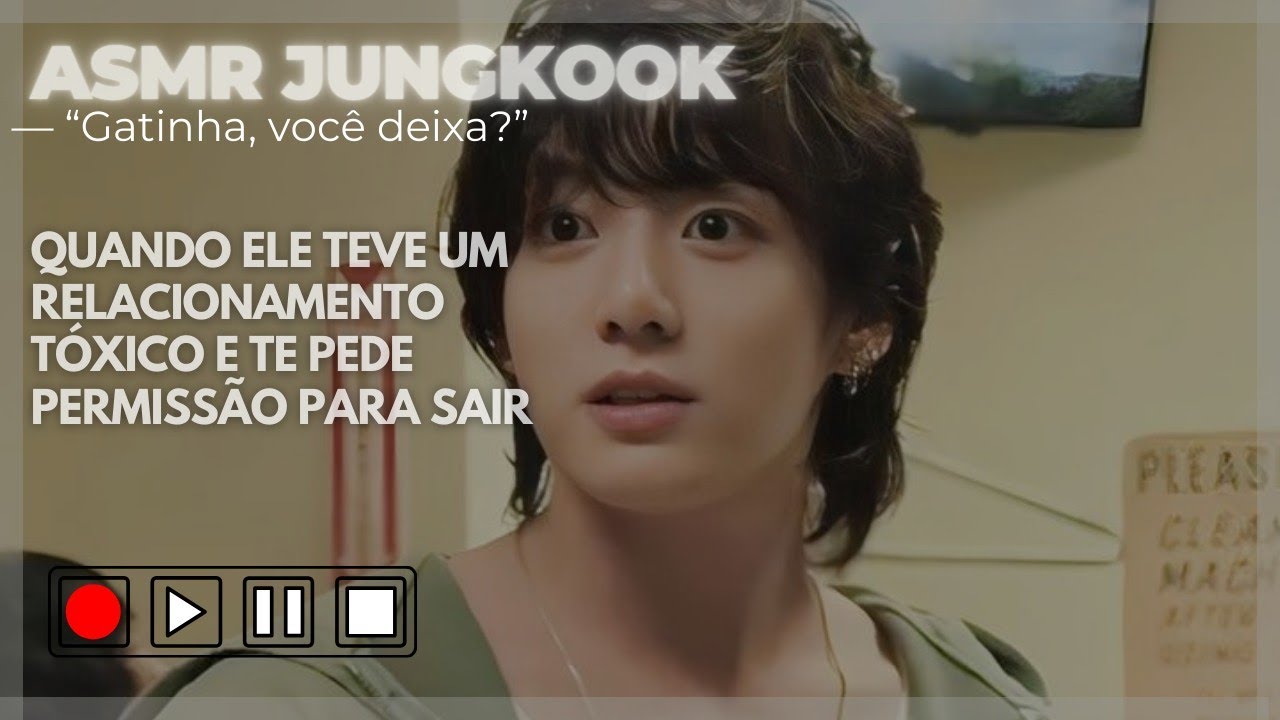 Ele pedindo permissão para sair||ASMR JUNGKOOK.