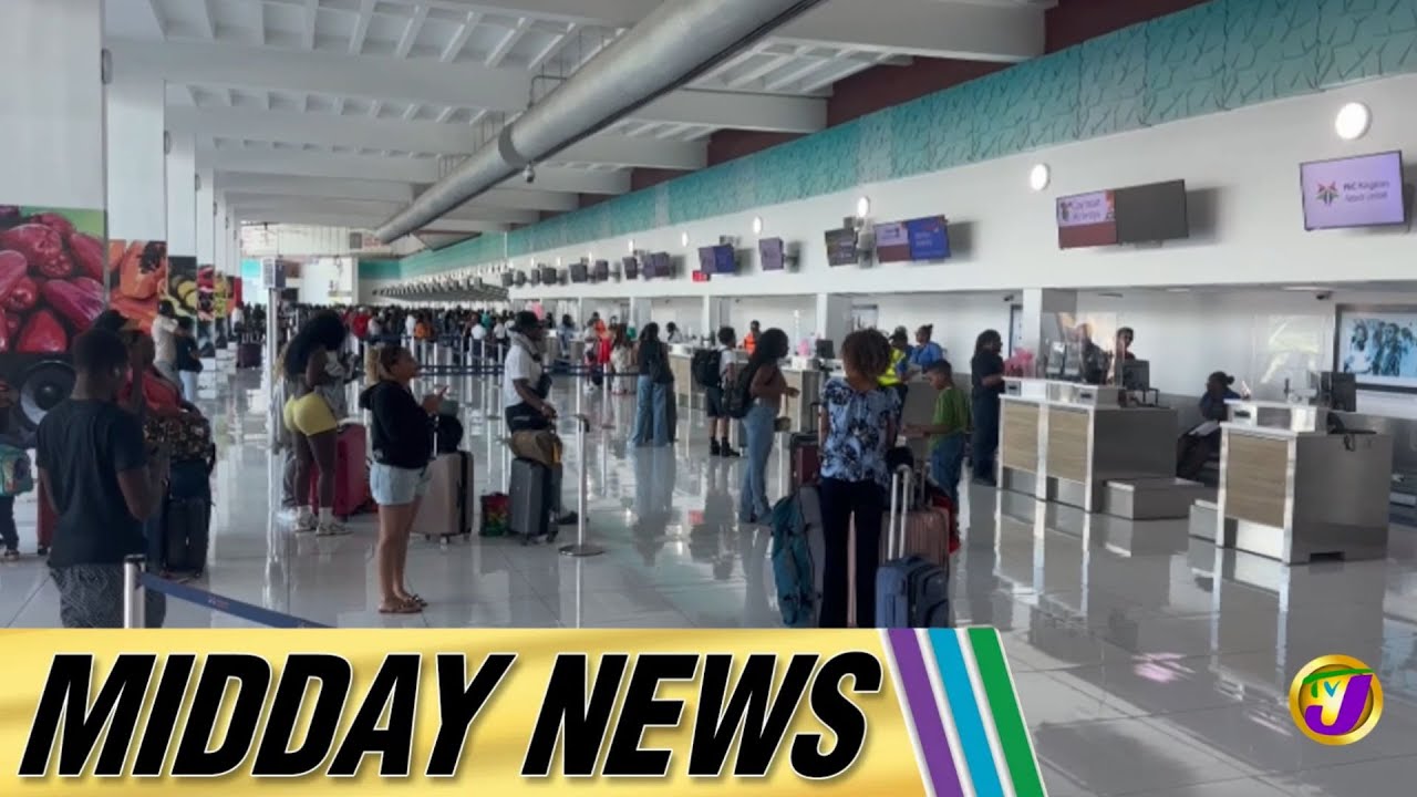 U.S. Winter Storm Disrupts Air Travel in Jamaica | Midday News