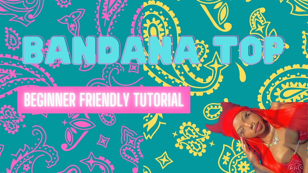 DIY bandana top YouTube