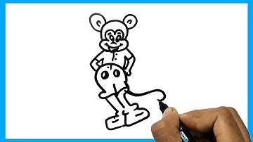 Very Easy ! How to Draw a Monkey Step by Step | Funny Monkey Drawing Lessons - Art Video