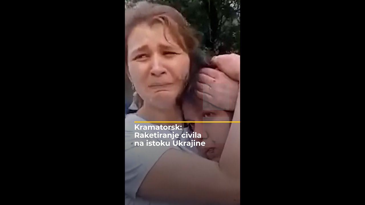 ارتفاع عدد القتلى جراء القصف الروسي لمدينة كراماتورسك في شرق أوكرانيا