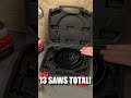 AWESOME Hole Saw Kit! 13 Different Sizes!!! #tools #holesaw #shorts