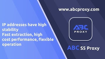 ABCproxy static residential extraction function, ABCproxy the world