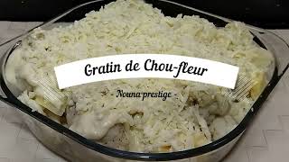 نونة بريستيج كراتان شوفلور روعة وخفيف Gratin de choux-fleurs