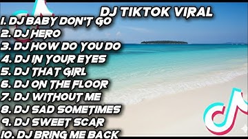 DJ TIKTOK TERBARU VIRAL -DJ BREAKBEAT MIXTAPE VOLUME 4