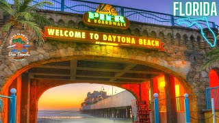 Daytona Beach Boardwalk & Pier in Daytona Beach Florida 🌴