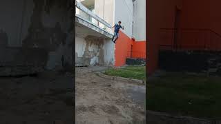 Parkour high jump | Прыжок с высоты