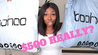 I SPENT $500+ ON BOOHOO THIS IS WHAT I GOT! REALLY?