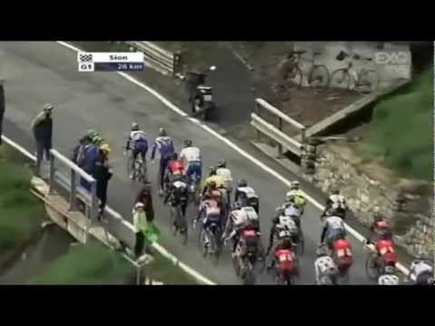 Tour de Romandie 2010 - Climb to Ovronnaz (1/4)