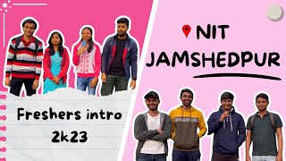 MME FRESHER'S INTRO VIDEO || NIT JAMSHEDPUR || 2K23