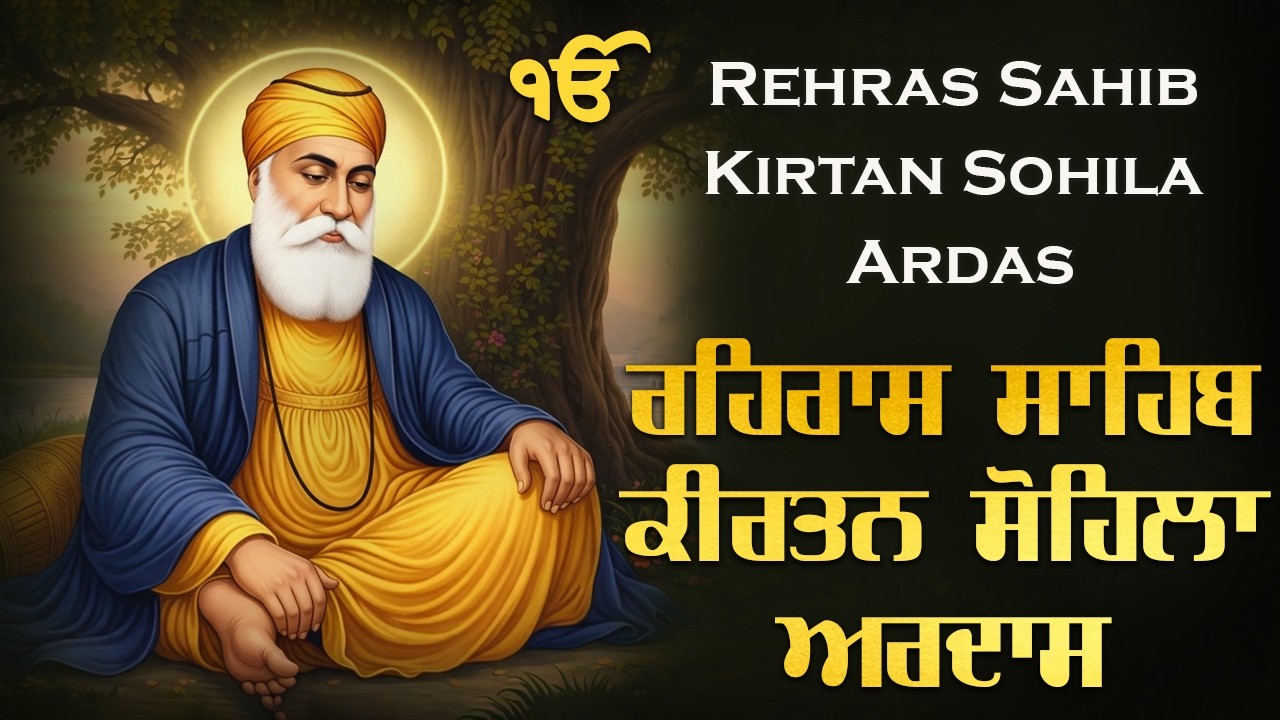 11-02-2026 ਰਹਿਰਾਸ ਸਾਹਿਬ | ਕੀਰਤਨ ਸੋਹਿਲਾ | ਅਰਦਾਸ | Nitnam Sahib Path | Rehraas Sahib | Kirtan Sohila