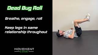 Dead Bug Lumbar Roll