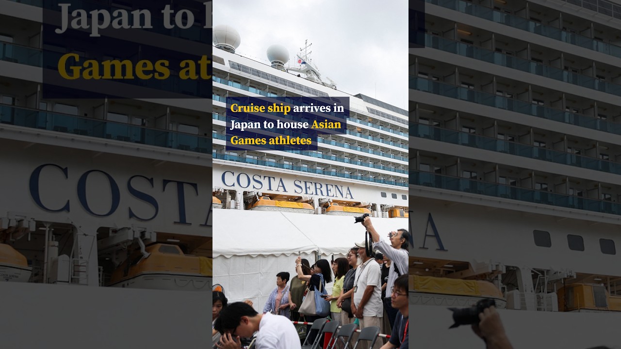 Asian Games athletes and officials slam ‘worst ever’ housing as cruise ship arrives in Japan