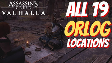 All 19 Orlog Locations (Orlog Champion Trophy/Achievement) Assassins Creed Valhalla