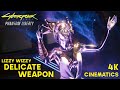 Cyberpunk 2077  phantom liberty  delicate weapon by lizzy wizzy   4k cinematics