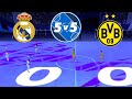 Real Madrid vs Borussia Dortmund | FC24 Volta Futsal | Street Football 5v5 ⚽🔥