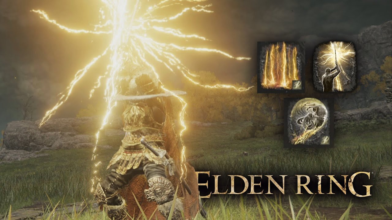 Elden Ring All LIGHTNING Ashes Of War Location Guide YouTube