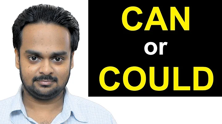 Correct Use of CAN and COULD | What's the Difference? | Modal Verbs in English Grammar