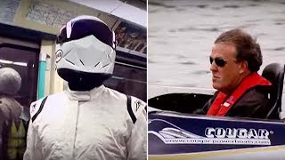 Boat Vs Bike Vs Car Vs Public Transport | The Stig | Top Gear