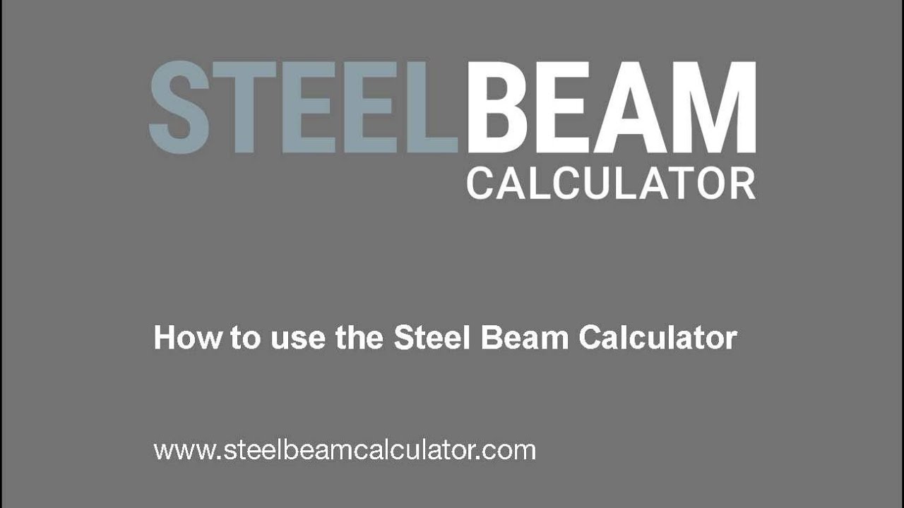 6 Inch I Beam Load Capacity Chart