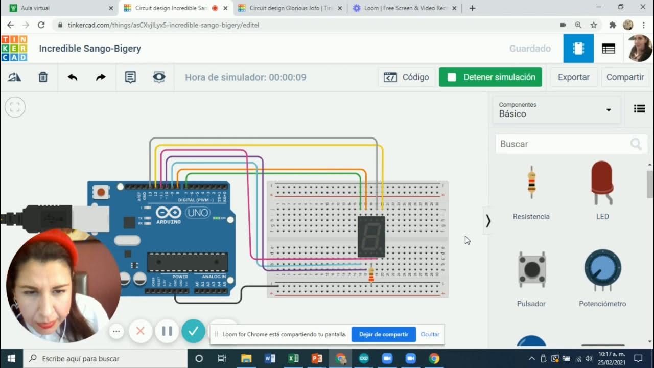 Display Ánodo y Cátodo Programado con Arduino - YouTube