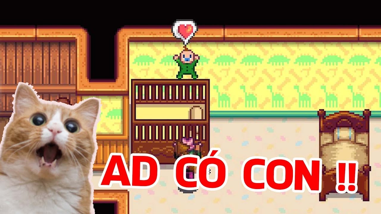 ขอแต่งงาน stardew valley 2022 New STARDEW VALLEY : Cách Có Em Bé (has a baby)
