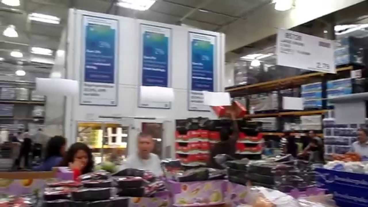 Inside view of the Costco Store Lakeside Essex Nr Dartford Crossing - YouTube