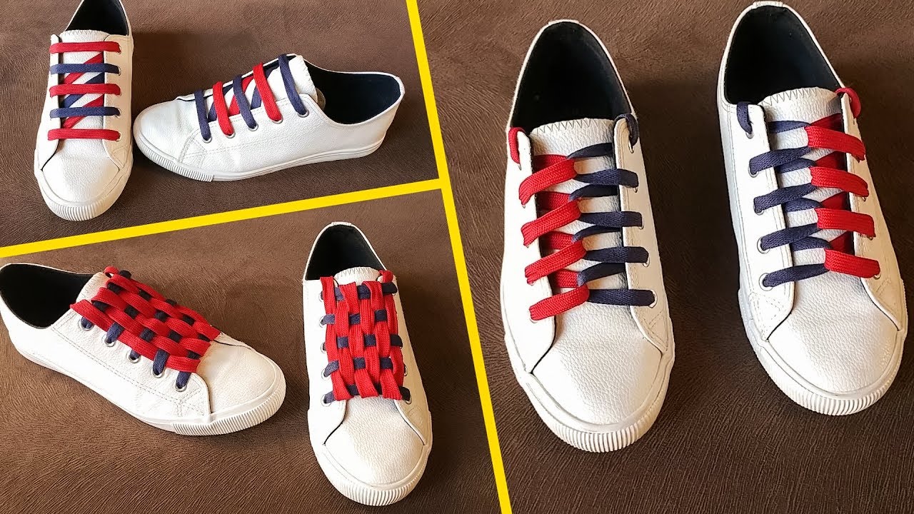 two tone shoelaces