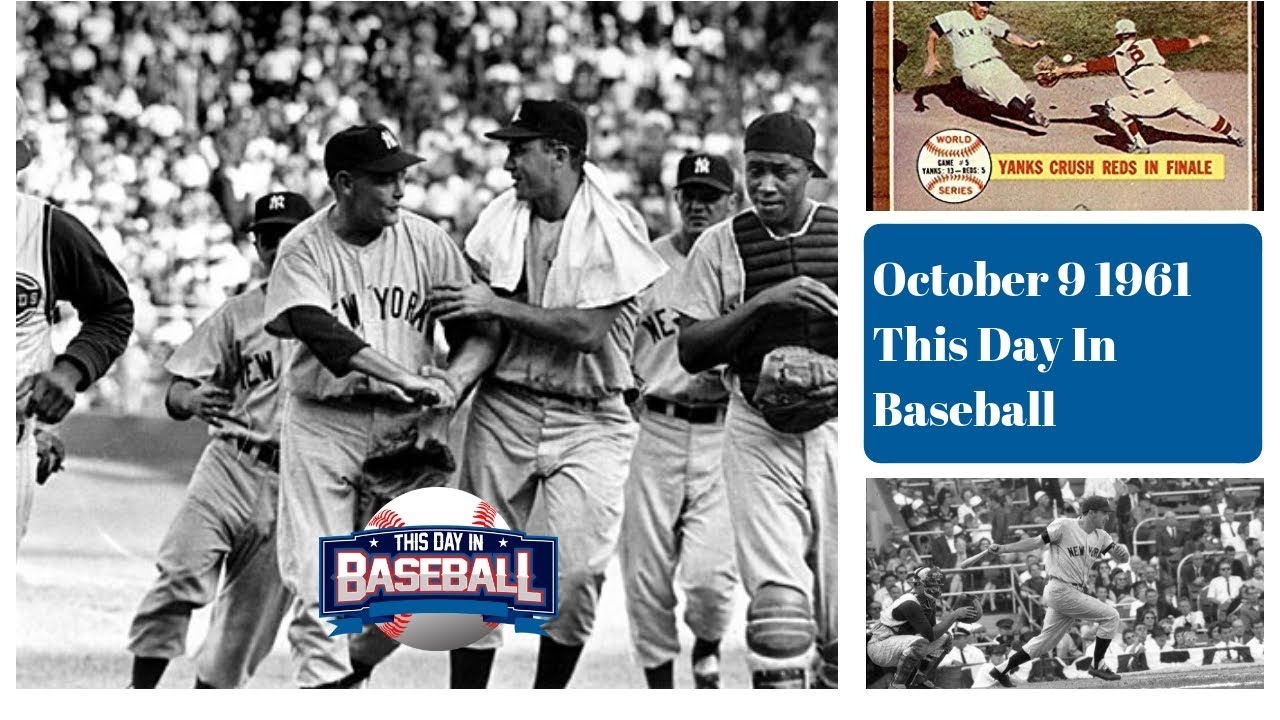 New York Yankees defeat Cincinnati Reds in 1961 World Series YouTube