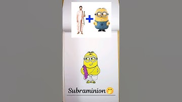 South Indian Minion 🤭❣️😍 #shorts #creative #like #minions #cute #creativitywithfun