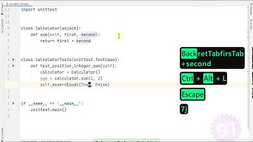 python unit test 課前練習