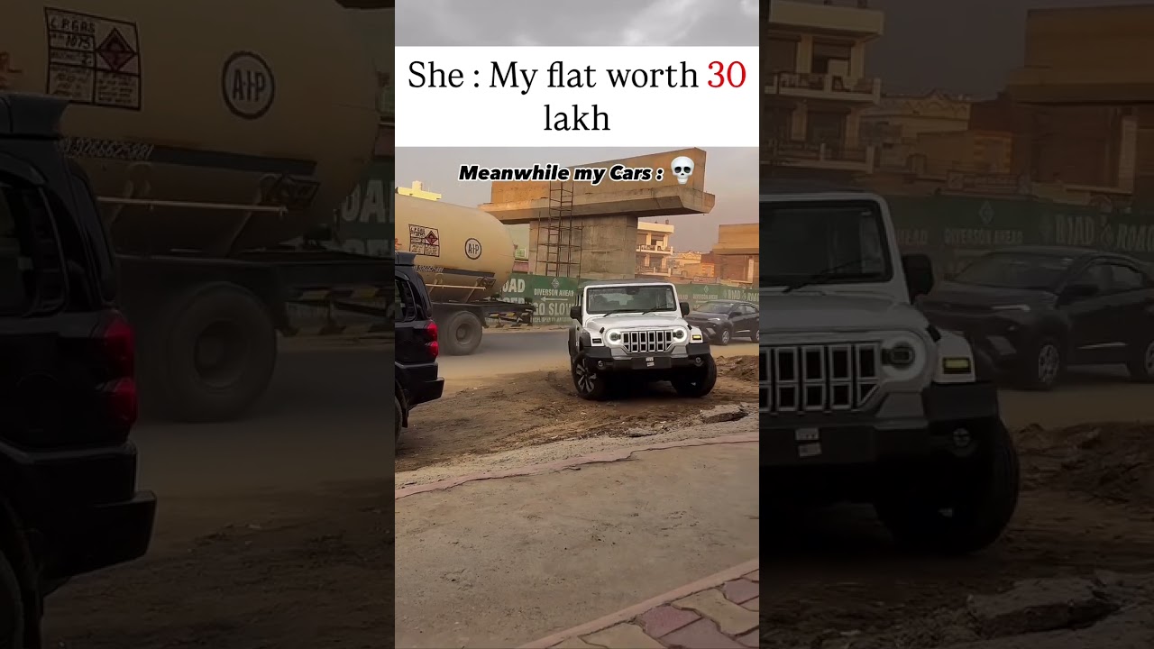 SCORPIO X THAR ROXX 🤍🖤 