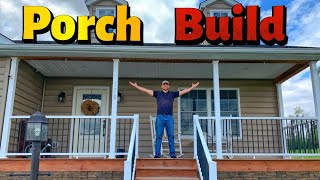 How To build A Covered Front Porch - 5 Easy Steps