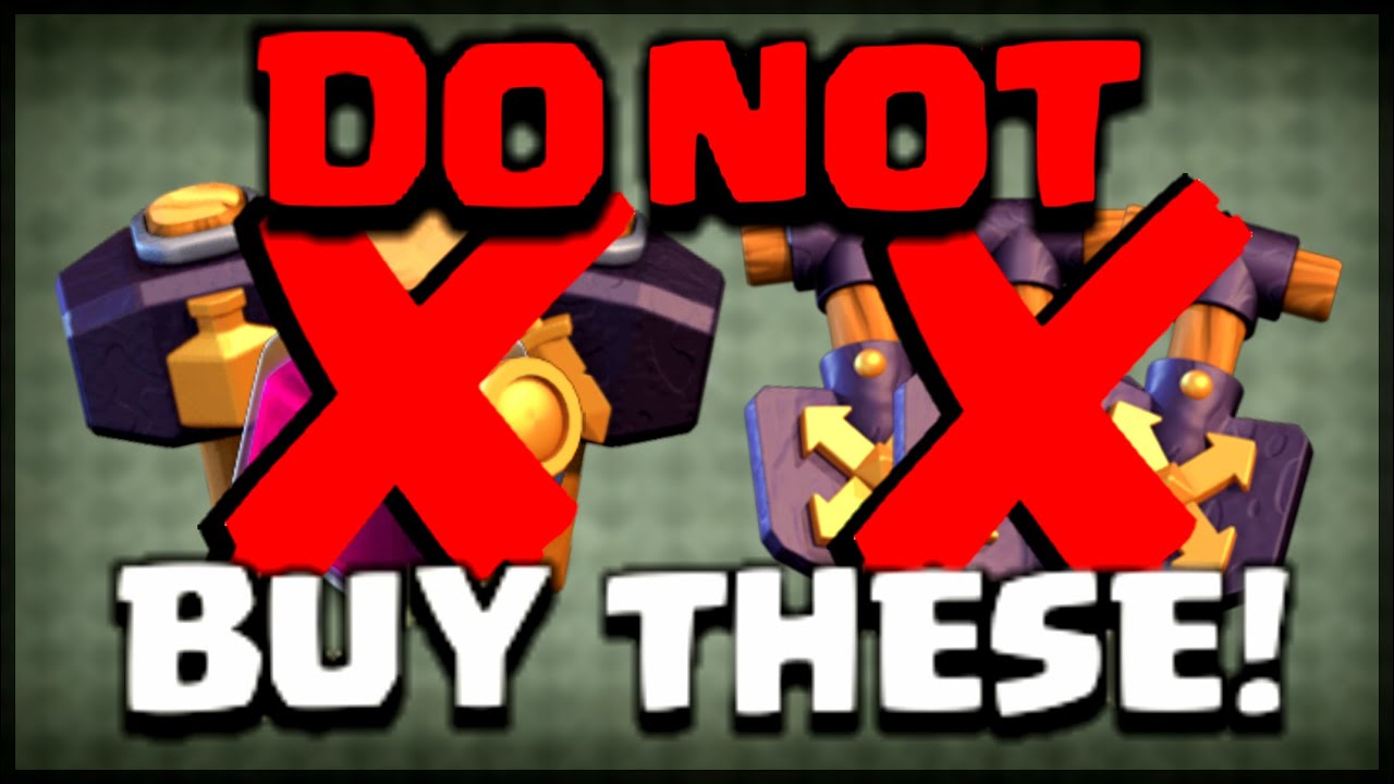 6 Things You Should NEVER BUY In Clash of Clans | Clash of Clans