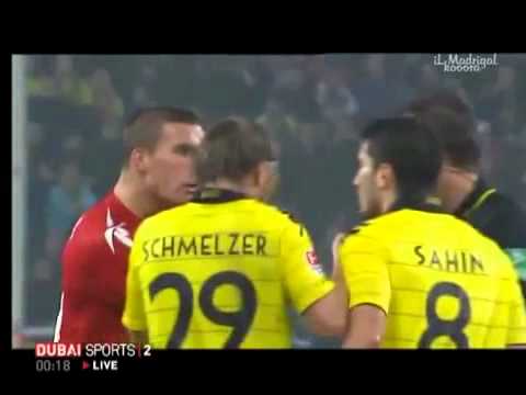 Lukas Podolski vs Nuri Sahin