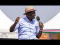 LIVE President Ruto Returns In Mama Ngina Drive Mombasa County For Title Deeds Issuance 
