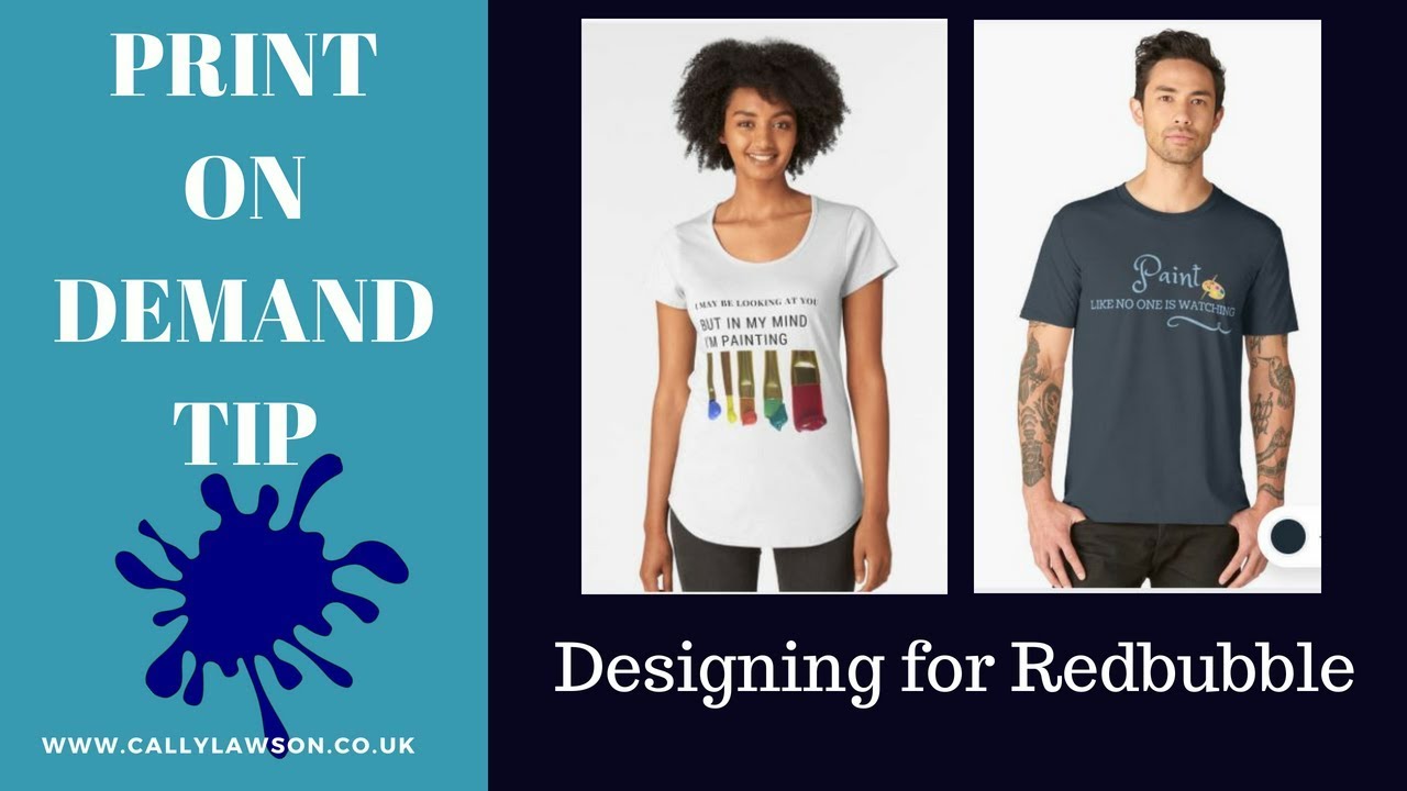 Redbubble for artists, tip for print on demand design. Including prize