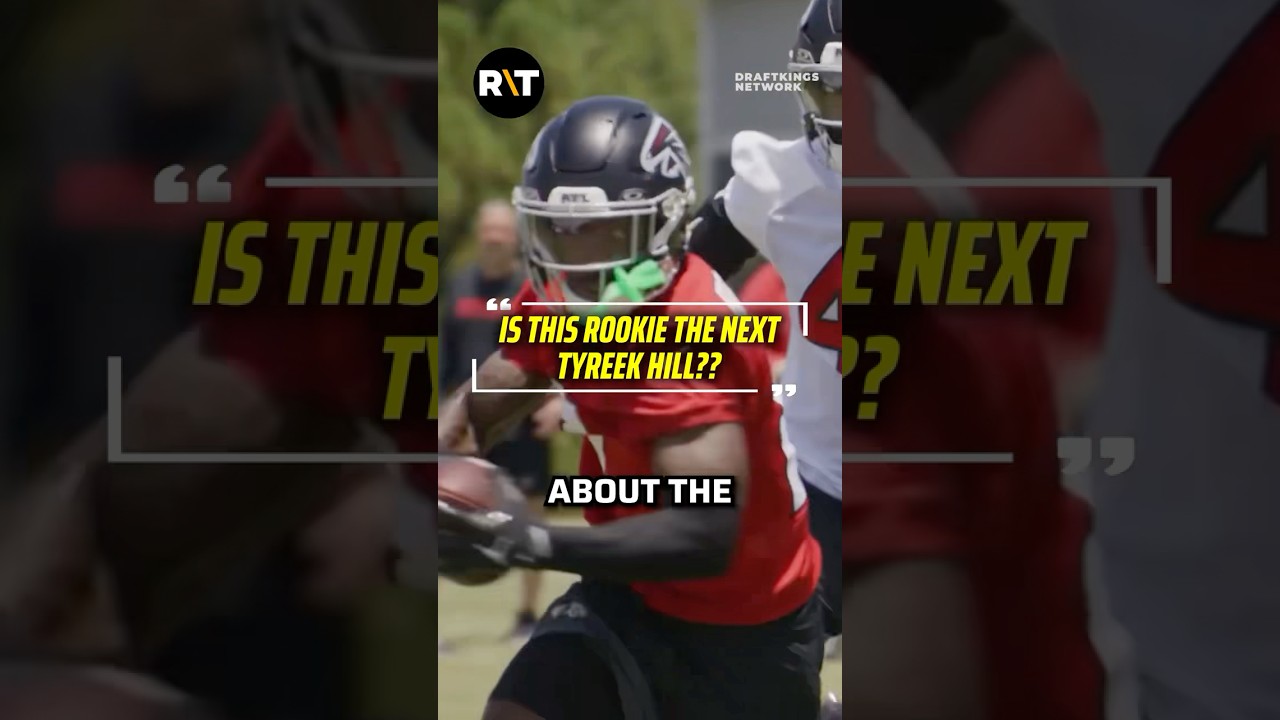 Is THIS rookie the NEXT Tyreek Hill??? #falcons #nfl #fyp Is THIS rookie the NEXT Tyreek Hill??? #falcons #nfl #fyp
