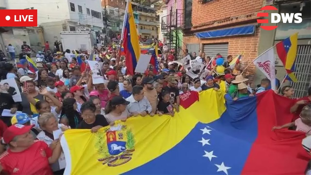 LIVE: Venezuelans Protest One Month After Maduro & Cilia Flores Ouster | Caracas Rally | AC15