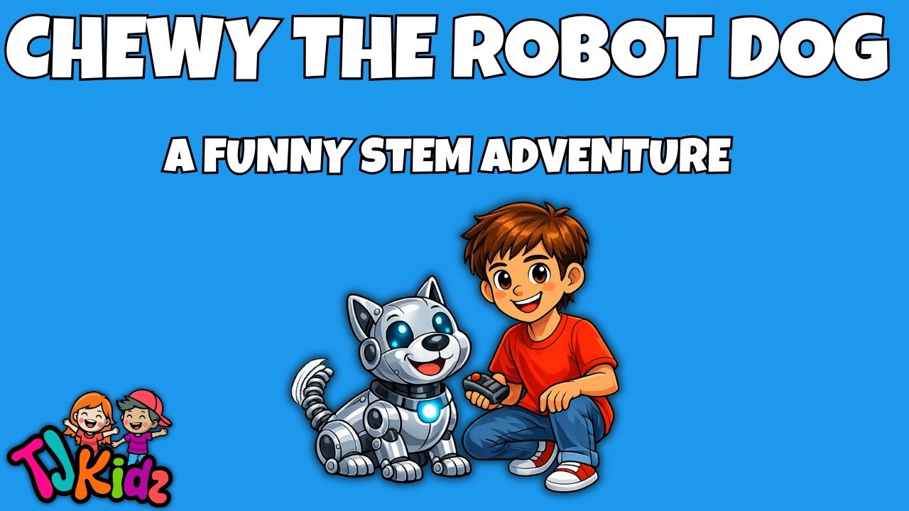 Chewy the Robot Dog – A Funny STEM Adventure for Kids