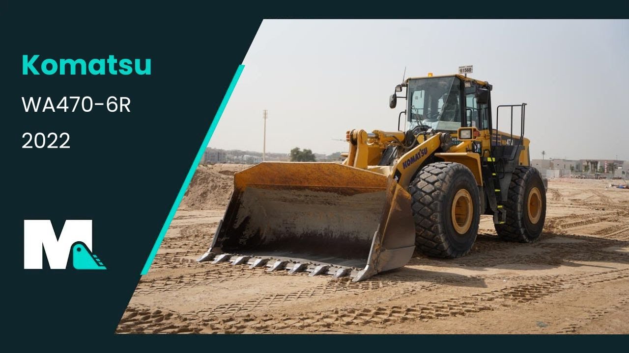 Komatsu WA470-6R Wheel Loader
