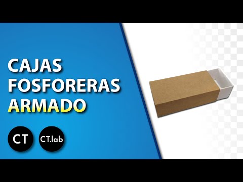🔷 Instructivo GRATIS de armado de cajas fosforeras