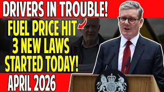 🚨 UK DRIVERS WARNING! 3 New Road Laws LIVE NOW + Fuel Price Surge – Avoid HUGE Fines!