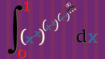A "tetration with infinite height" integral