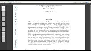 The Case for Bayesian Deep Learning (Reading Papers)